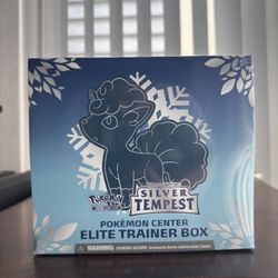 Silver Tempest Pokemon Center ETB