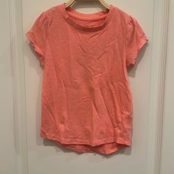 Girls Orange Sparkle Shirt Size 4T
