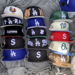 New Era Hats size 7
