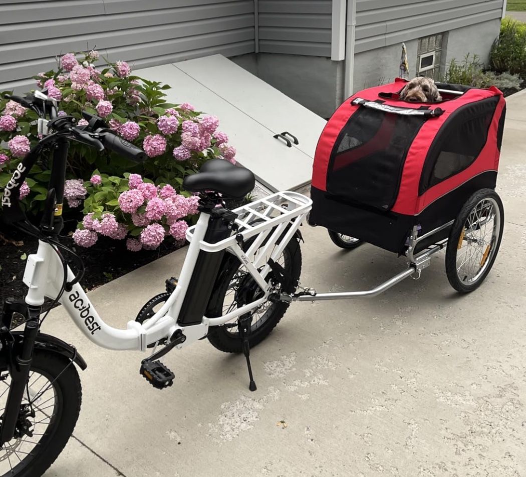 Dog Bike Trailer / Stroller With Handles
