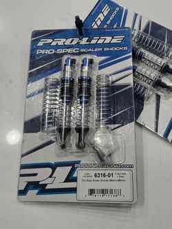Pro line prospec scaler shocks 4 shocks 90mm -95mm 1/10 rc crawler