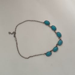 turquoise marble necklace 