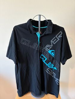 Vintage Quiksilver Men's  Polo Shirt
