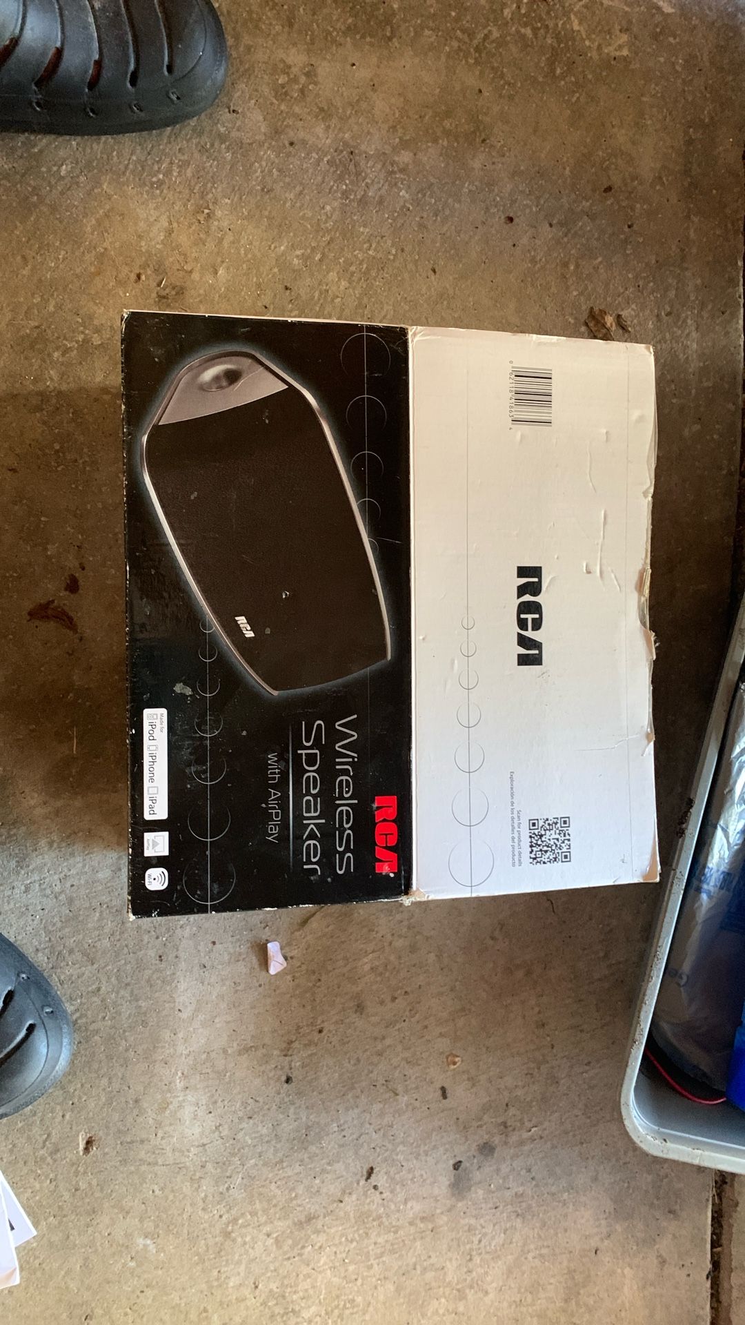 RCA.  Wireless Speaker. With Air Play