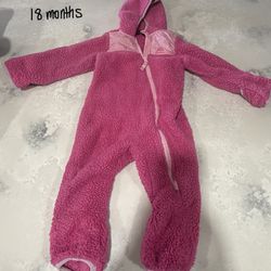 Fleece Onesies 9months-18m