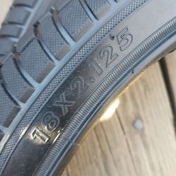 2pack 18" Bike Tires & Tubes (18×2.125)