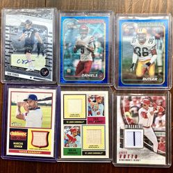 NFL MLB SPORTS CARDS LOT ROOKIES, SP, /#  (3,250+ CARDS) 