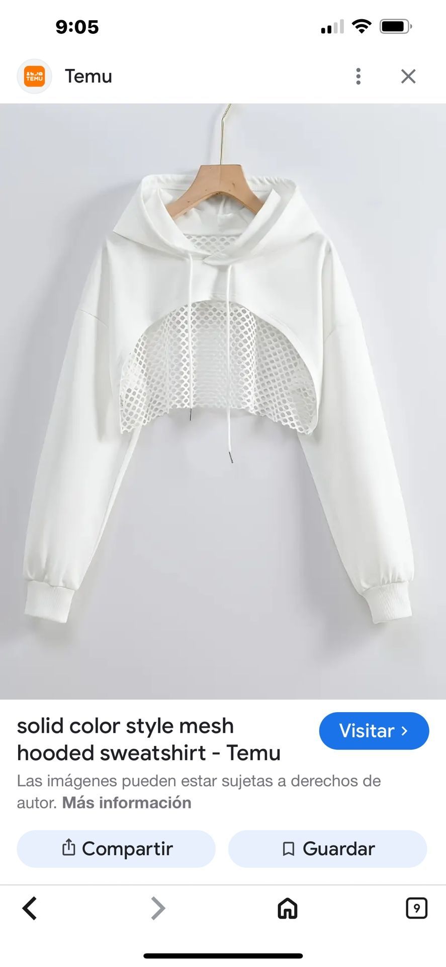 Remidoo Womens Cropped Hoodie Fishnet Long Sleeve Crop Top Hollow Out Drawstring Sweatshirt 