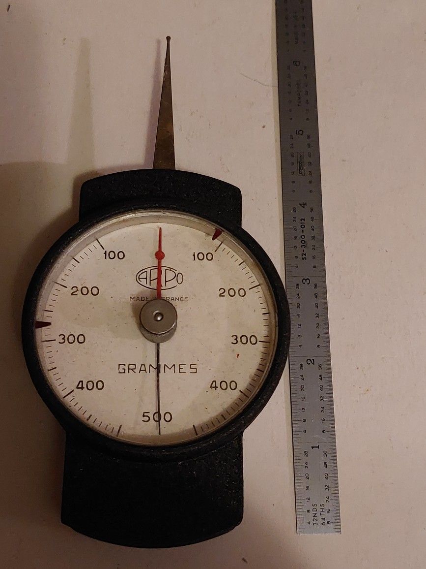 Vintage ARPO Grammes Meter