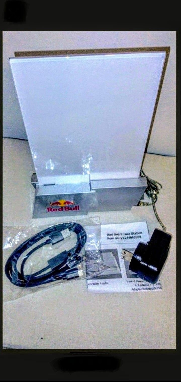 Red Bull Souvenir Home/Office Power Station (New Item) Asking $20 Each Firm Price