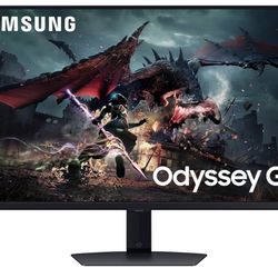SAMSUNG 32-Inch Odyssey G50D Series QHD Fast IPS G-Sync Compatible Gaming Monitor, 1ms, VESA DisplayHDR 400, 180Hz, AMD FreeSync, Adjustable Stand, Ey