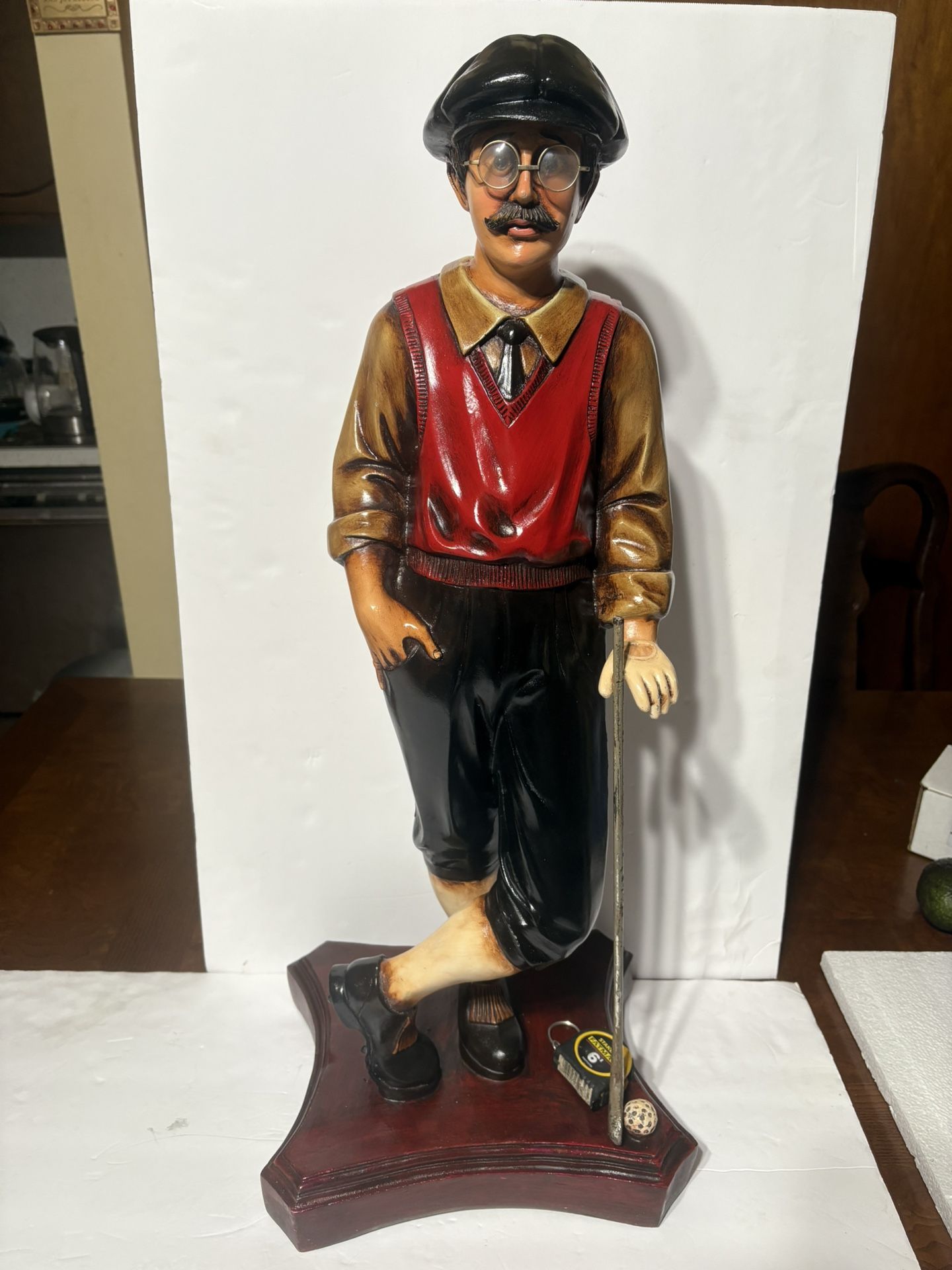 Vintage Golfer Statue 28 Inches High
