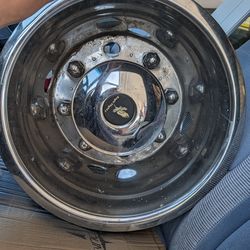 1) eagle flight hubcap 8 LUG 19.5 Rear wheel simulator cover stainless PNH8494RWS motorhome truck RV hub cap wheel covering motorhome f450 f550 ?