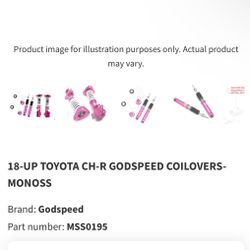 God Speed.  Coilovers.  