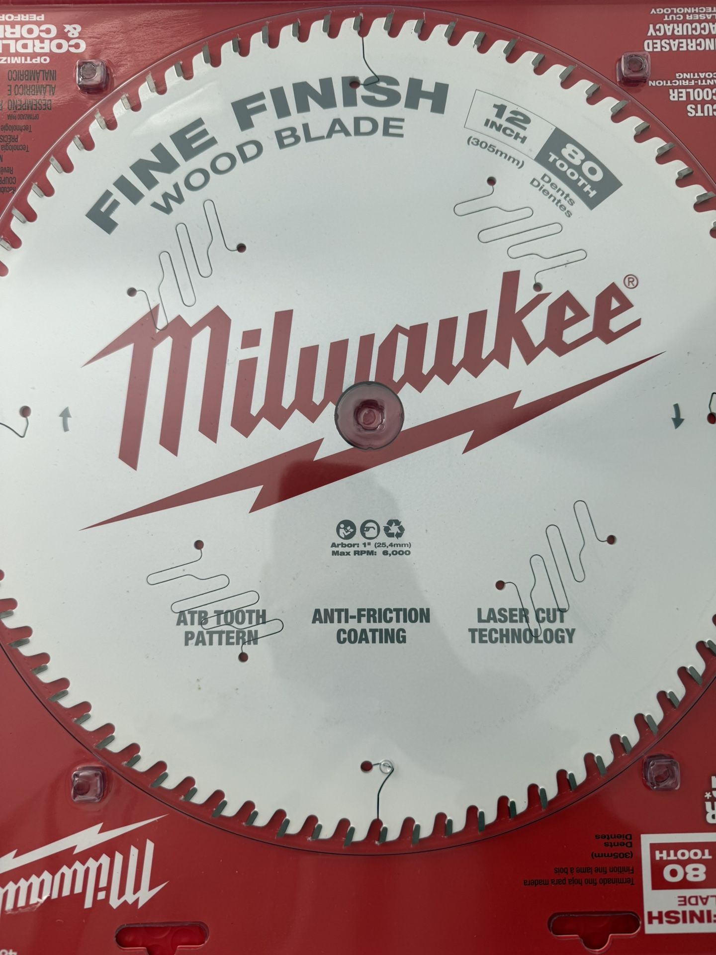 12 in. x 80-Tooth Fine Finish Circular Saw Blade