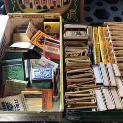 100 vintage matchbook   $50 for all