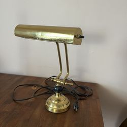 Vintage Brass Lamp 
