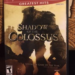 Shadow Of The Colossus Ps2