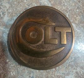 Vintage Colt Belt Buckle