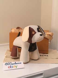 Louis Vuitton Doudou Oscar Dog Plush - Brown Kids Decor