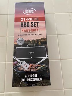 Kaluns 21-Piece Heavy-Duty BBQ Set