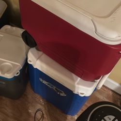 Igloo And One Rubber Made Coolers