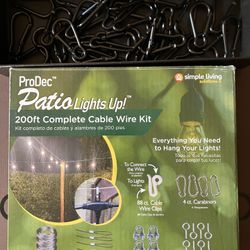 ProDec™ Pationights Up!" 200ft Complete Cable Wire Kit