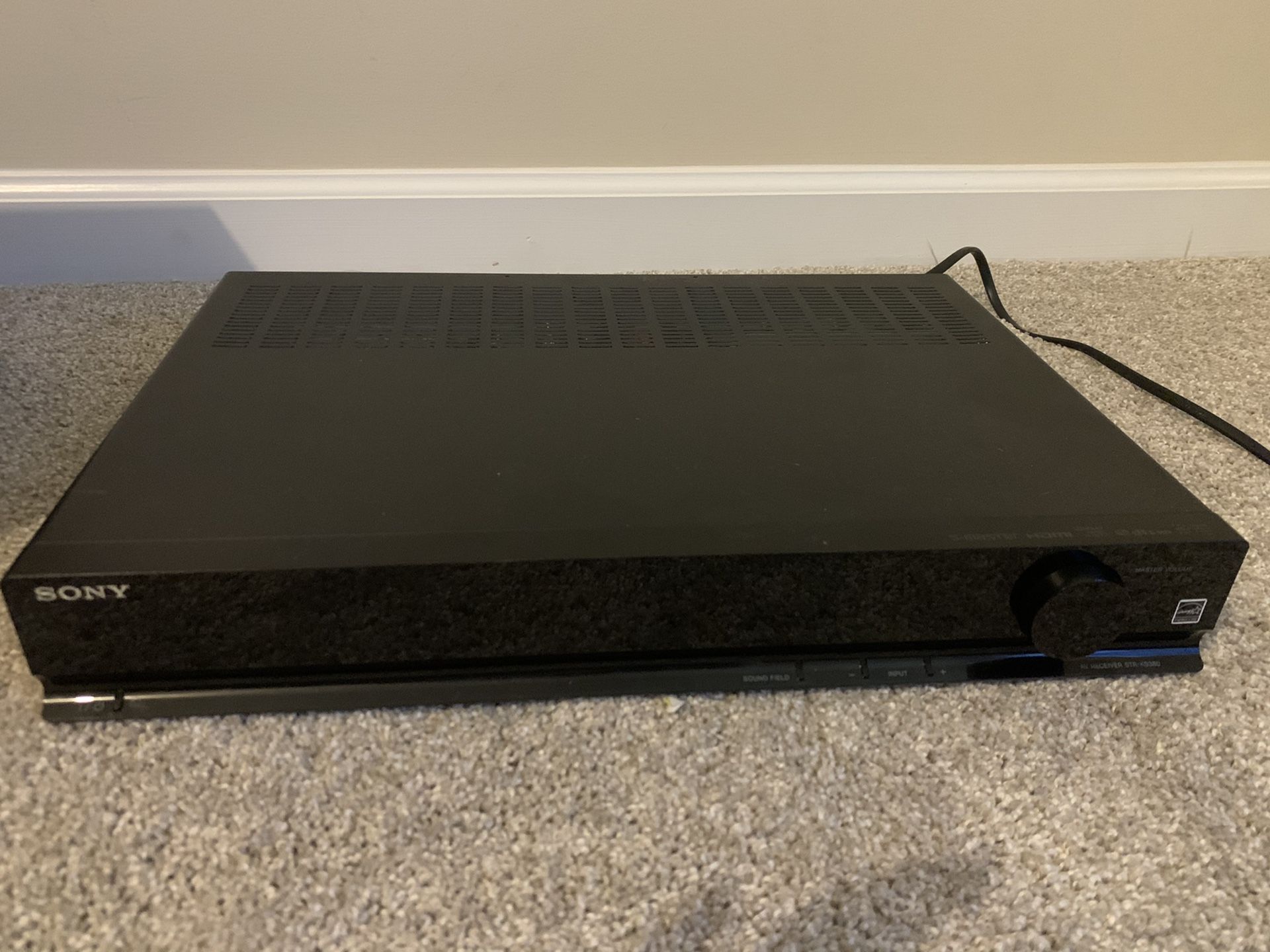 Sony home theatre av receiver str ks380 + speakers for Sale in