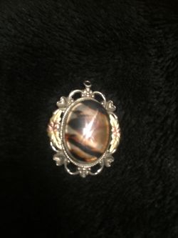 Black hills gold pendant