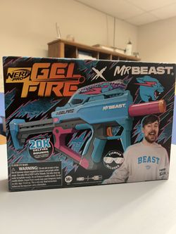Brand New Mr.Beast gel Nerf Fire 