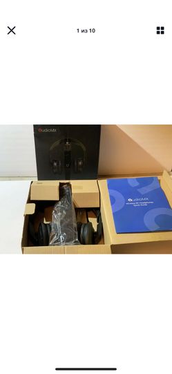 AudioMX HG-31B Wireless RF Over-Ear Headphones System