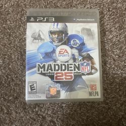 PS3 Madden 25 