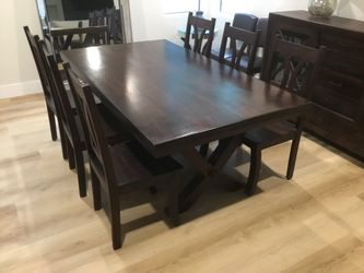 Dinning Set And Side Board