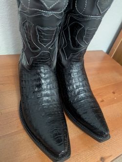 Botas De Cocodrilo Originales Size 8