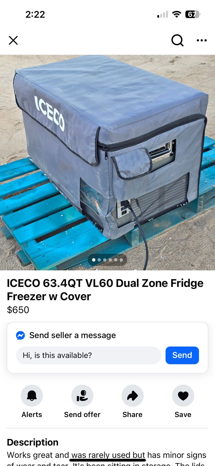 Iceco Portable Freezer