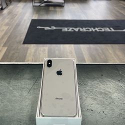 iPhone X 256GB Silver Great Condition Fully Unlocked 
