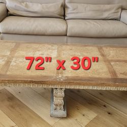 Antique Carved Table Approximately 100 Years Old