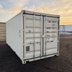 20 FOOT NEW 1-TRIP CONTAINER STD SHED,STORAGE,SHIPPING,CONEX 