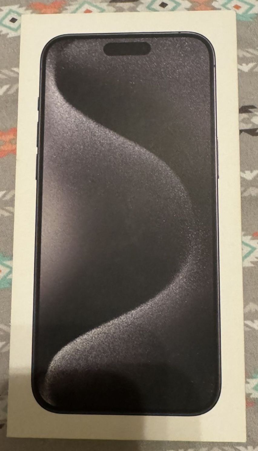 New iPhone 15 Plus Black