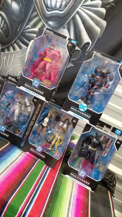 McFarlane DC Multiverse Action Figures Lot of 5