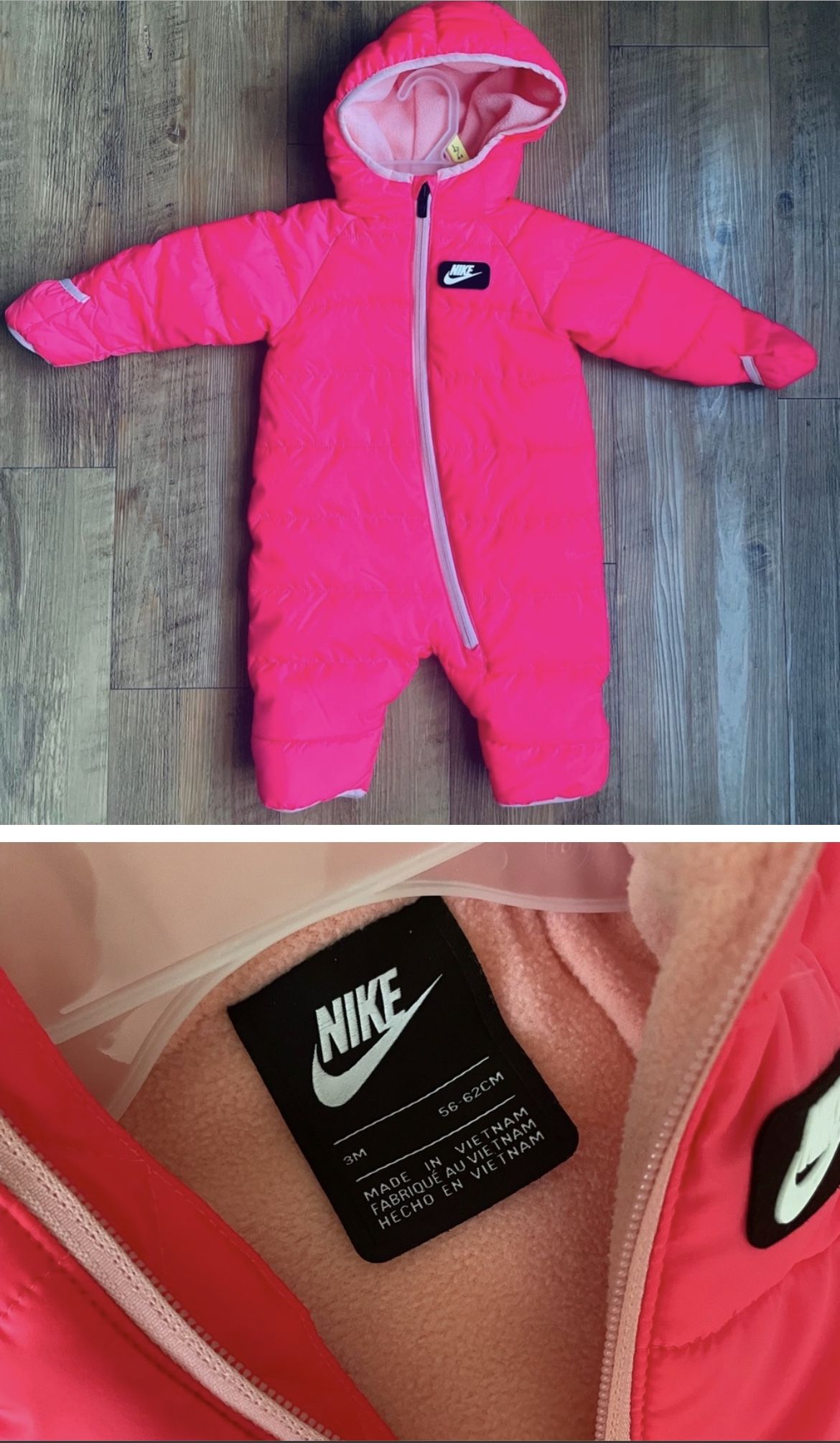 Pink Snowsuit Infant