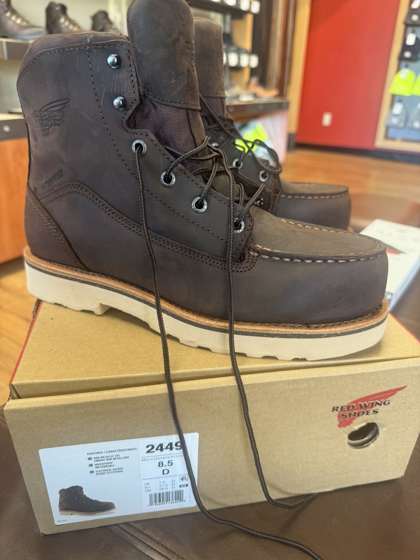 Red Wings Steel Toe Boots
