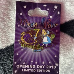 Disney Pin Limited Edition Alice In Wonderland 