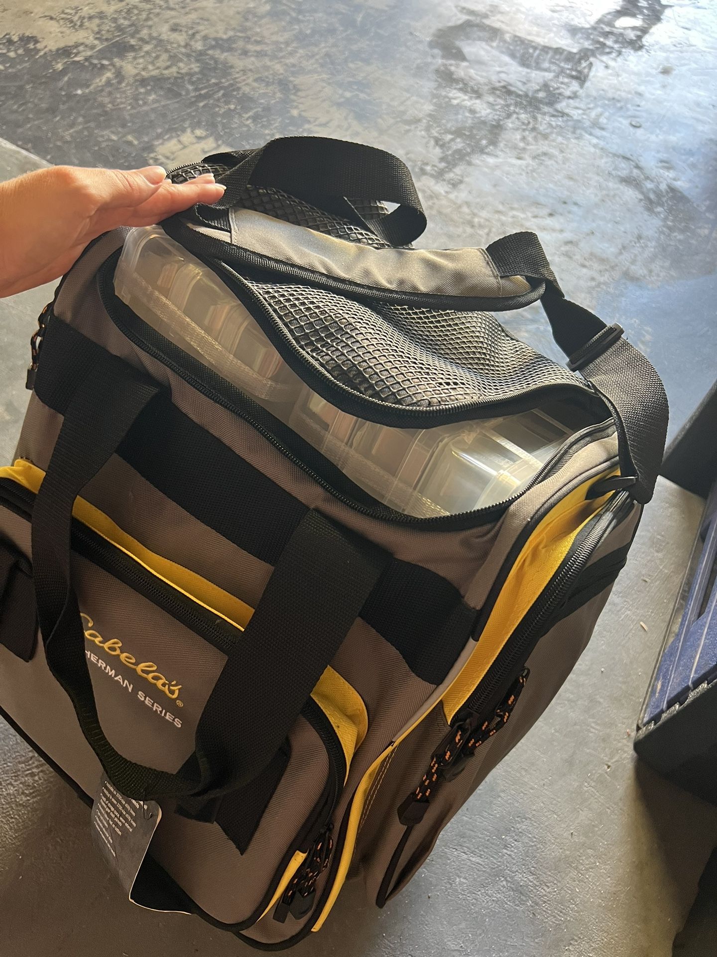 Cabelas Fishing series tackle box Cabelas Fishing series tackle box