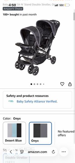 Sit n stand stroller