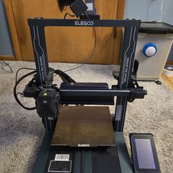 Elegoo Neptune 4 Pro with Filament Rolls