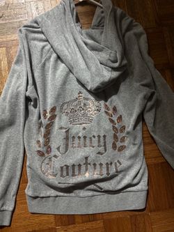 Juicy couture gray jacket size XL