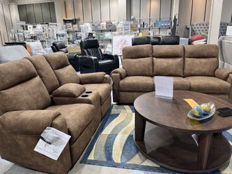 $988 High Quality Durable Recliner Sofa And Loveseat 