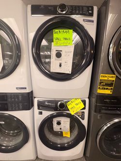 Electrolux washer and dryer set
