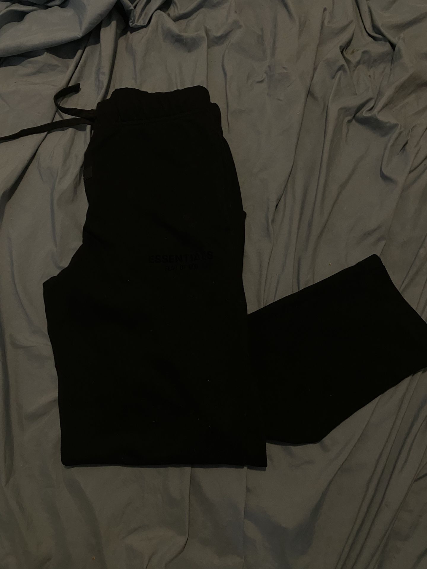 Essentials Black Joggers